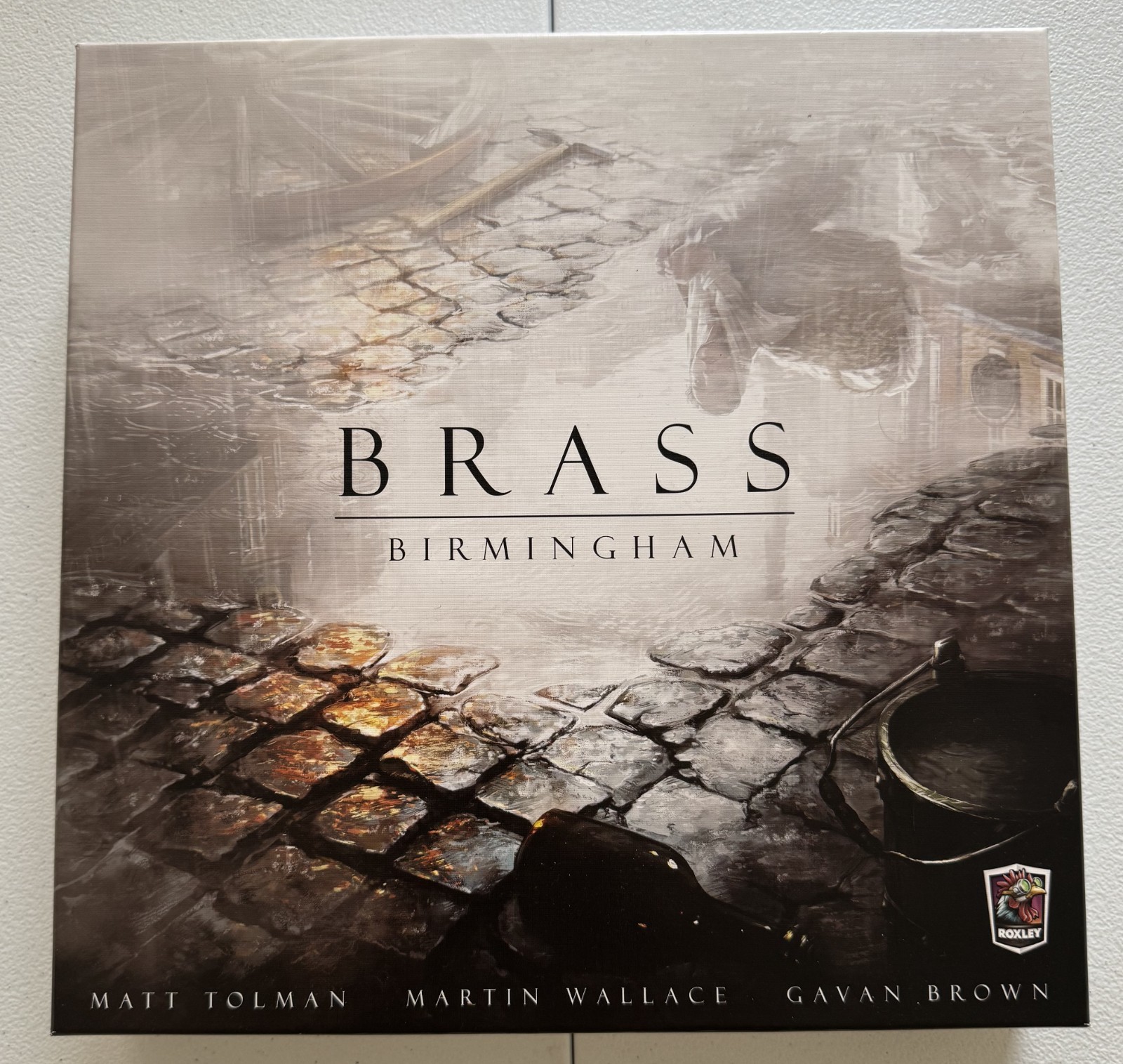 Brass Birmingham Board Game – with Premium Iron & Coal Pieces