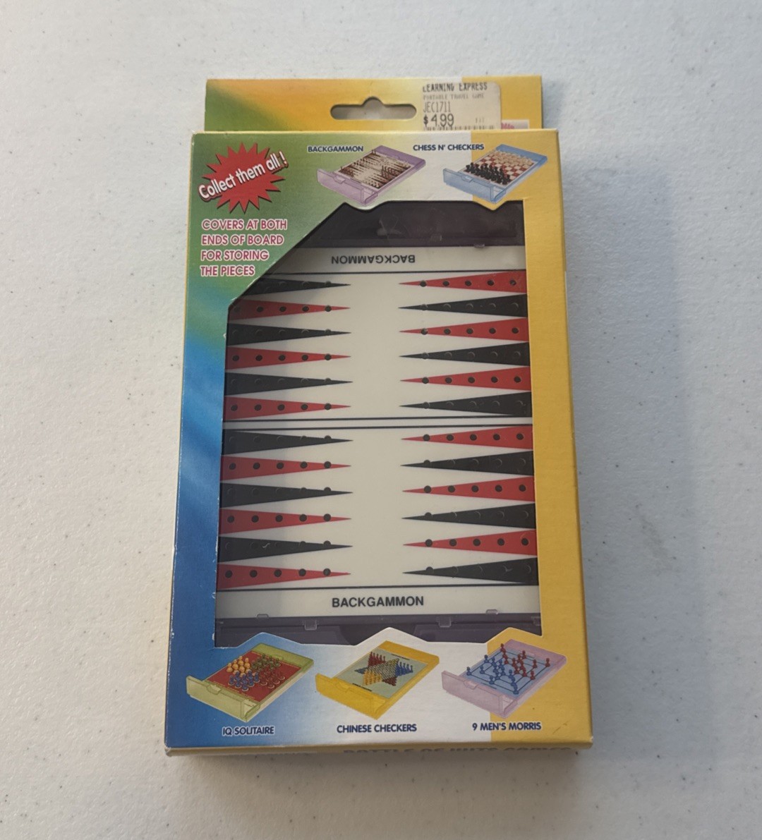 Battle Of Wits Games Portable Backgammon