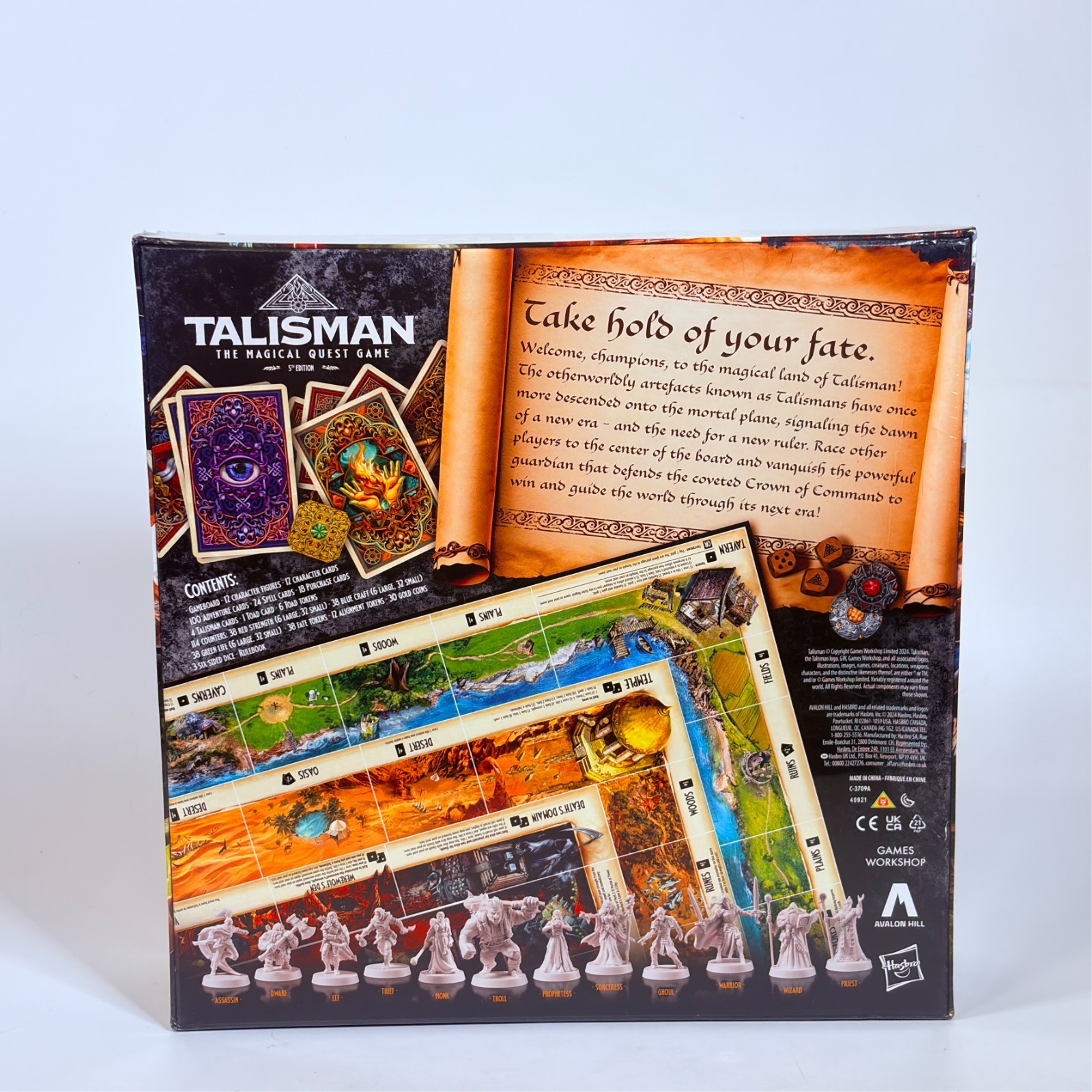 Talisman: The Magical Quest Board Game 5th Edition Fantasy Tabletop Adventure