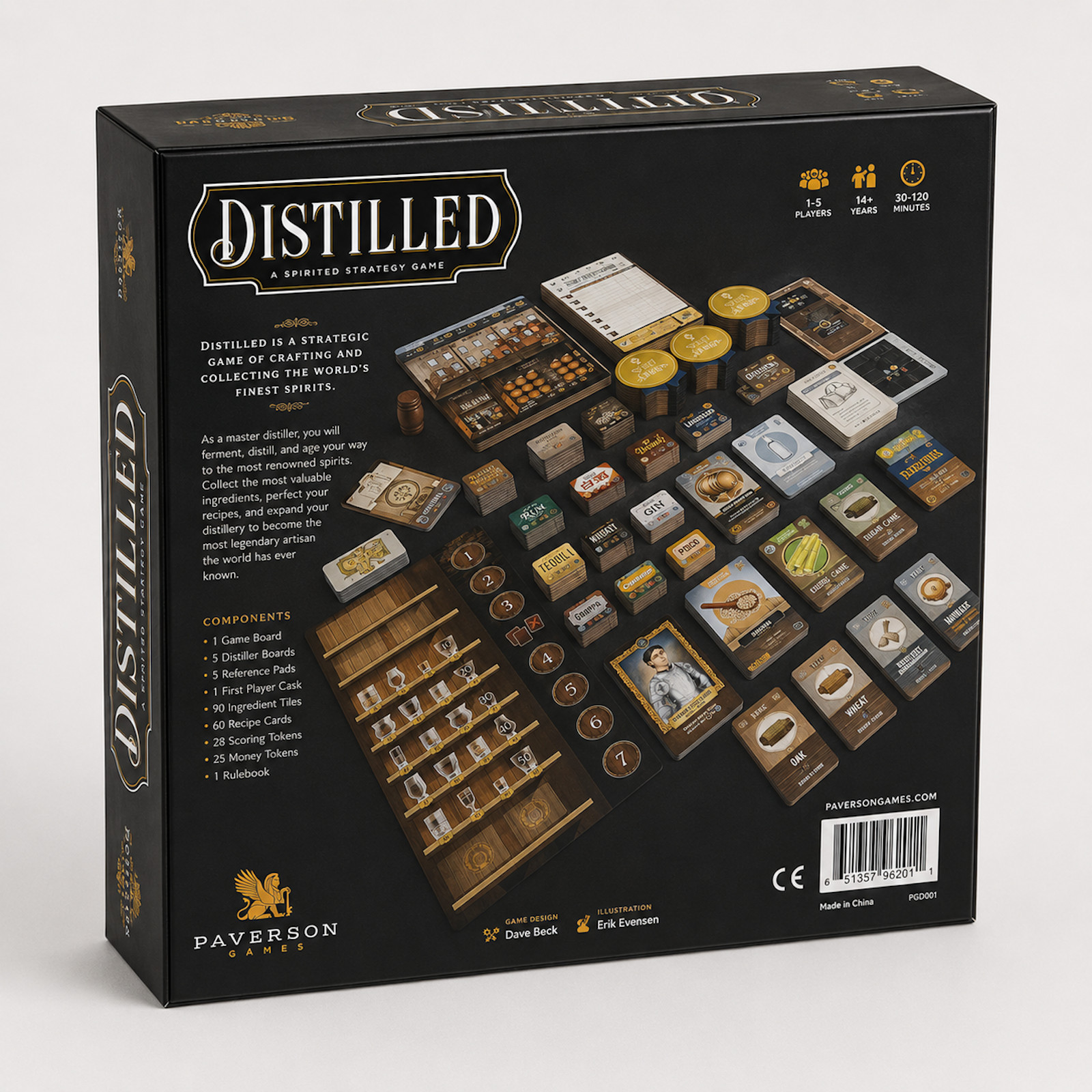 Distilled: A Spirited Strategy Game, Strive for The Title of Master Distiller