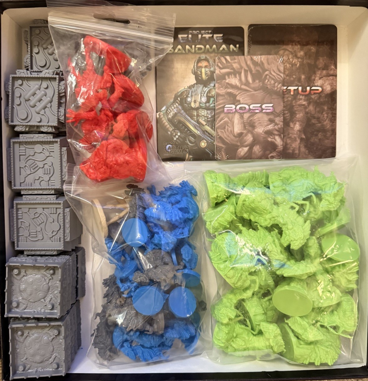 Project: ELITE Game Kickstarter Set Open Box