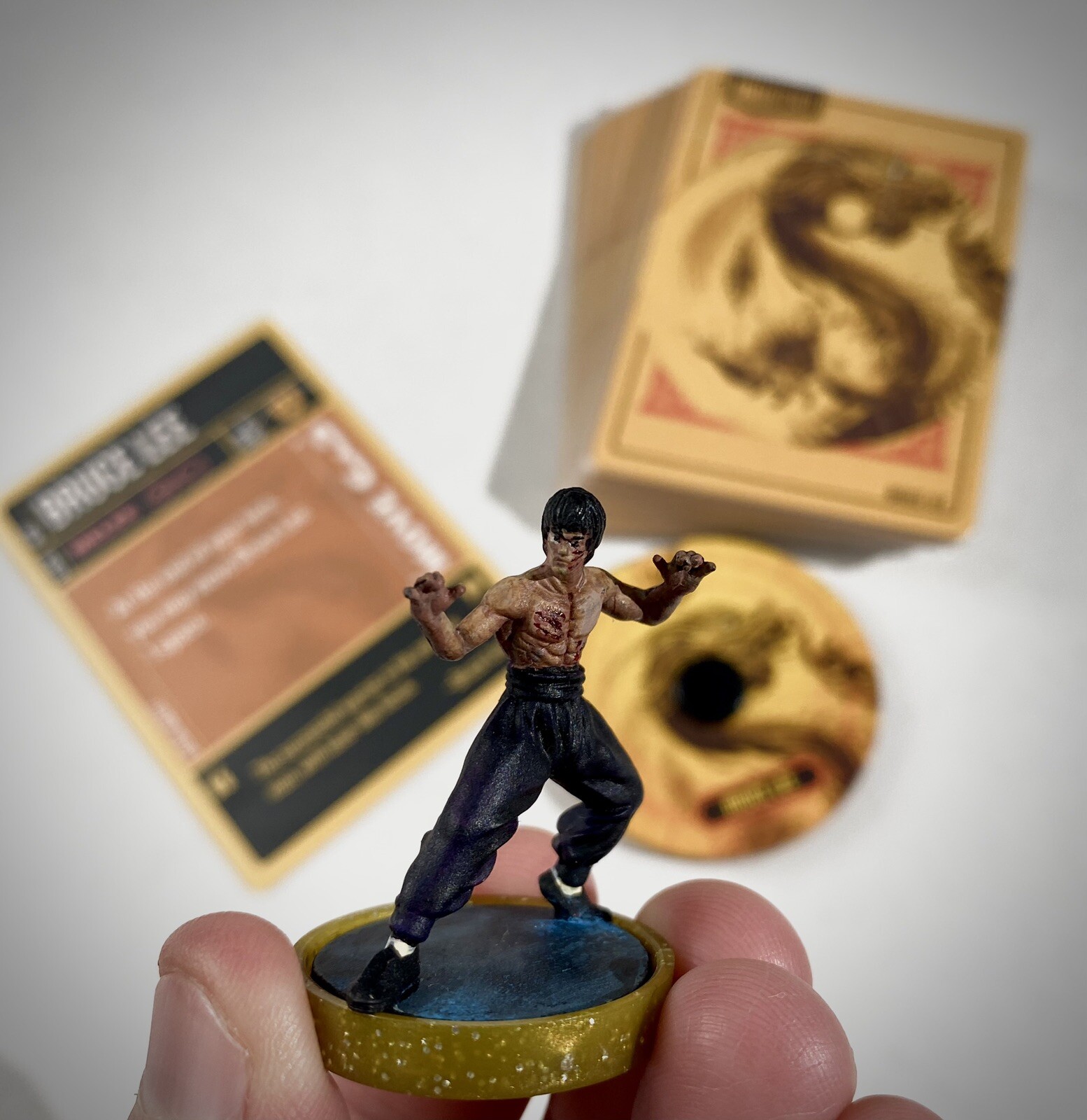 PAINTED Bruce Lee, Unmatched, EXCELLENT condition, (no box)