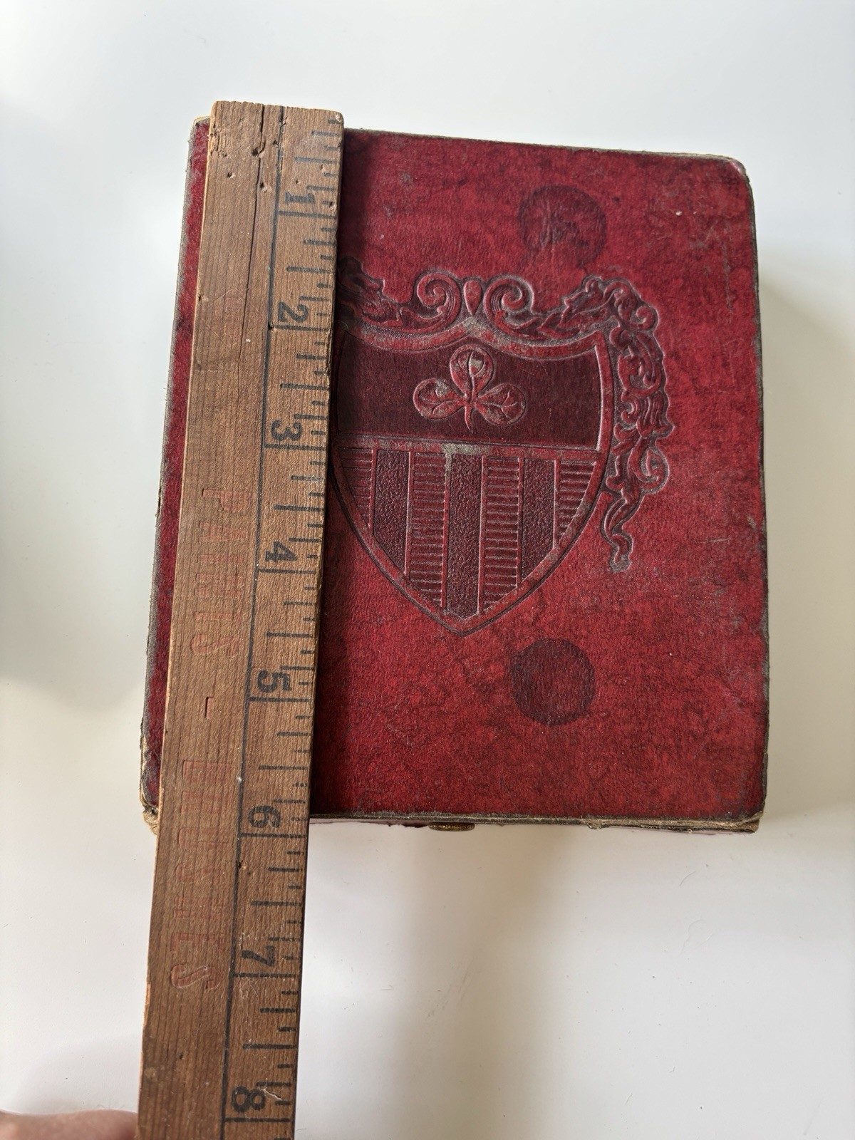 Antique Metro Pocket Size Bingo Game Set w/ Spinner, Cards & Markers