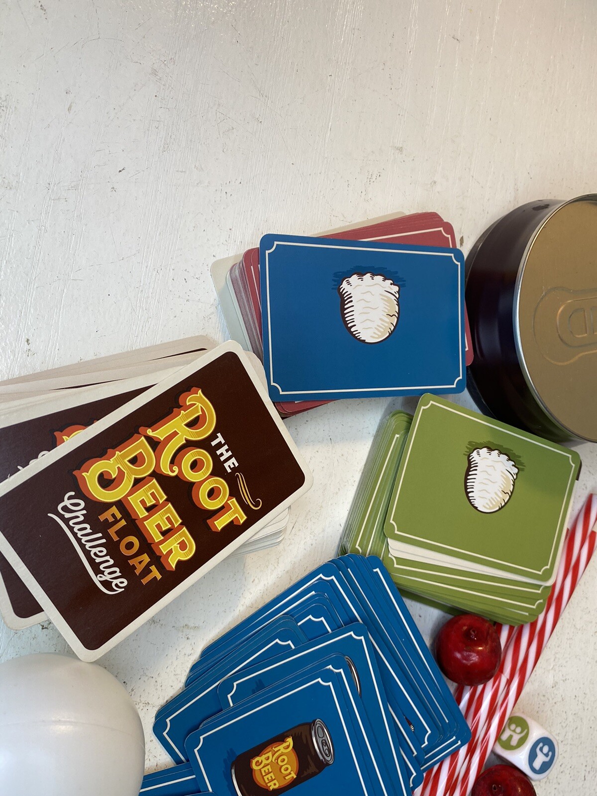 Root Beer Float Challenge Game ~ A Family Party Game for 2 to 8 players