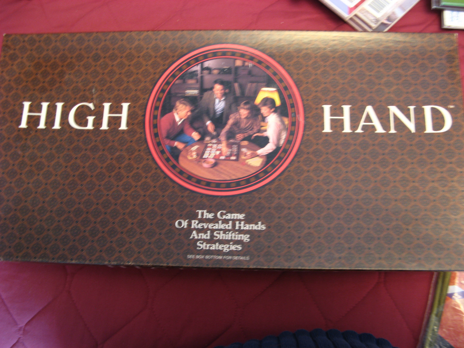 VINTAGE BOARD GAME HIGH HAND 1984 COMPLETE 9-ADULT BOYS & GIRLS KOPLOW