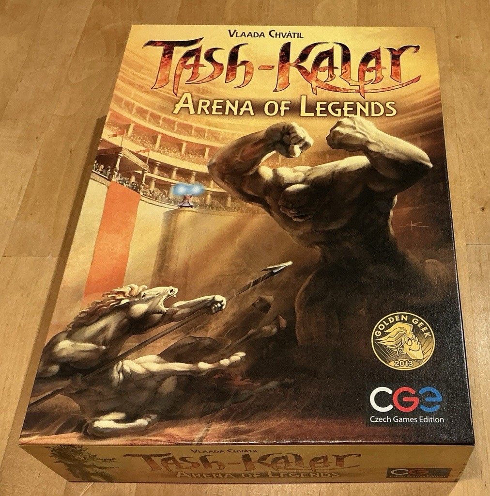 Tash Kalar: Arena of Legends (Base Game), English, CGE, Like NEW