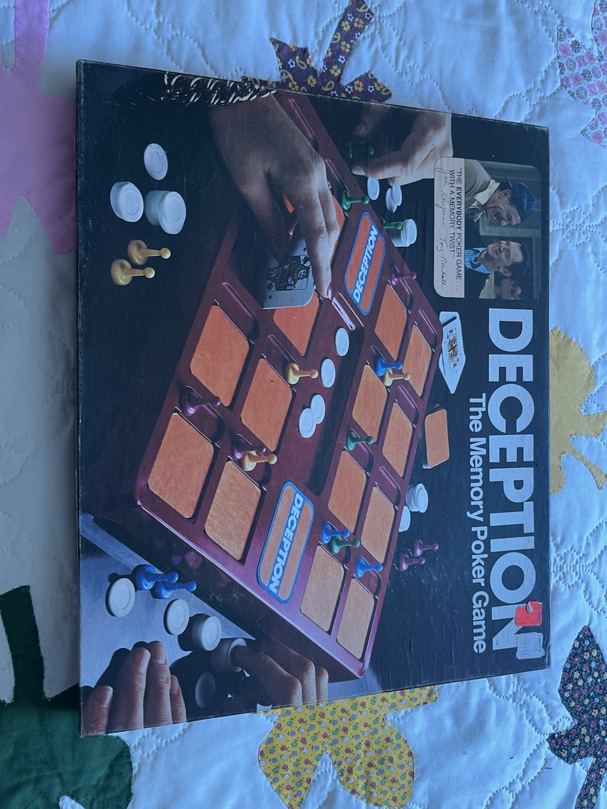 Milton Bradley Deception The Memory Poker Game Vintage 1975