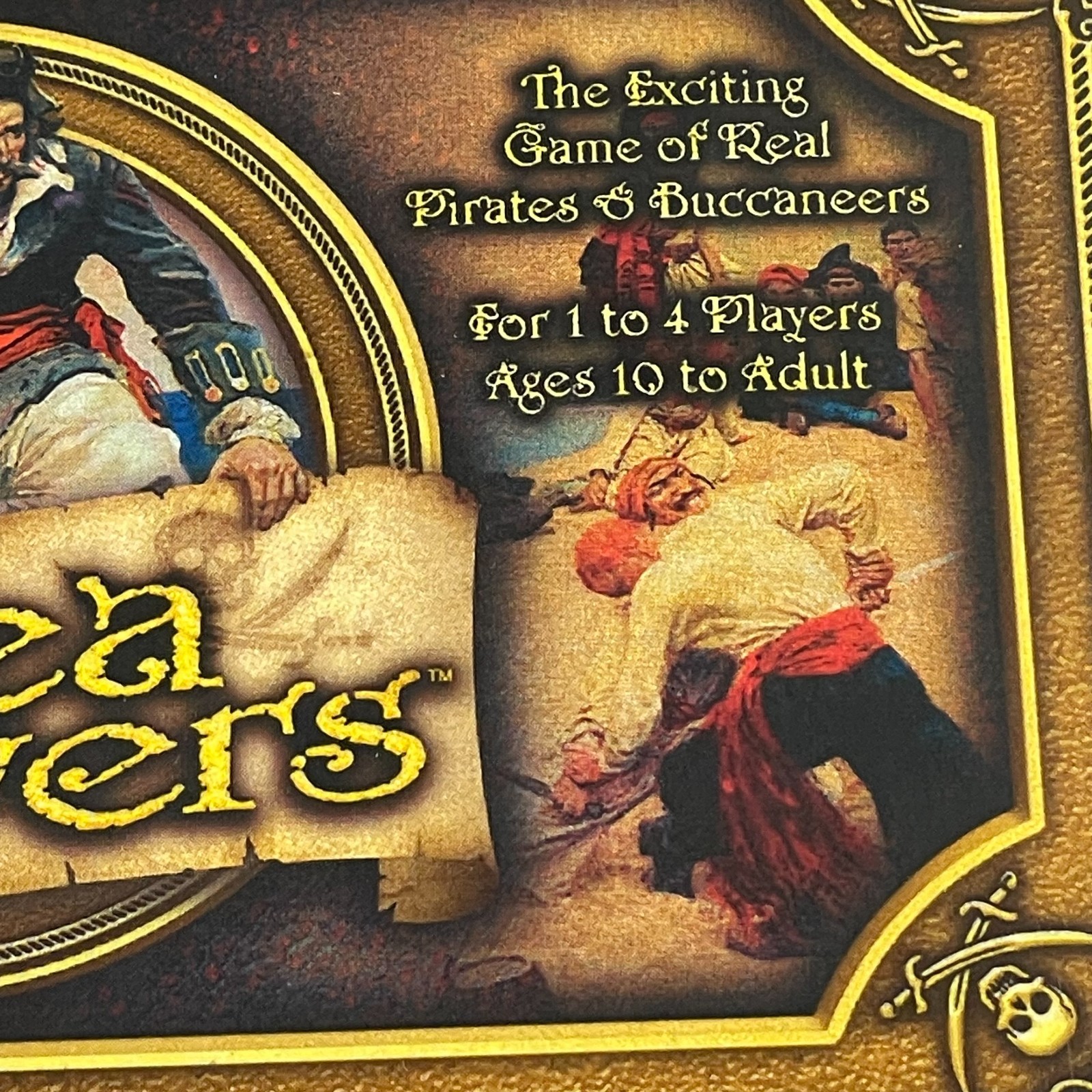 VTG 2006 Sea Rover Board Game 2.0 Edition History in Action Pirate Strategy READ
