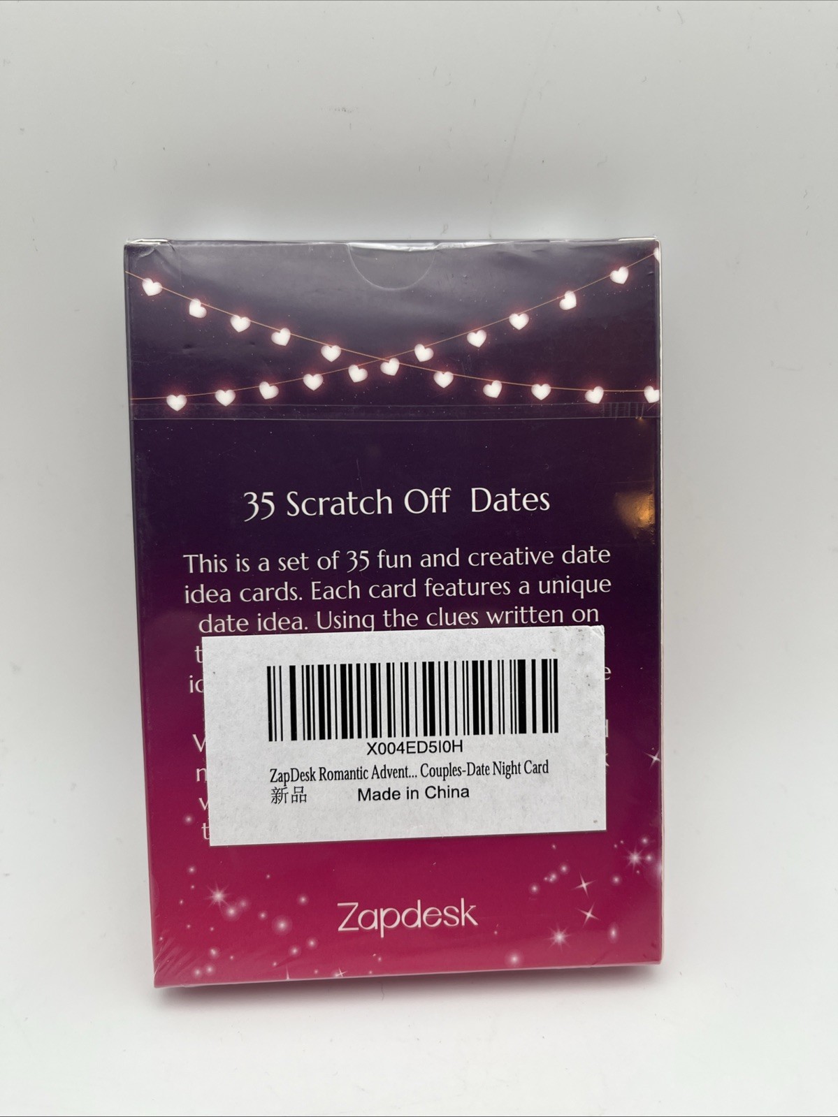 Date Night Cards- 35 Scratch Off Dates