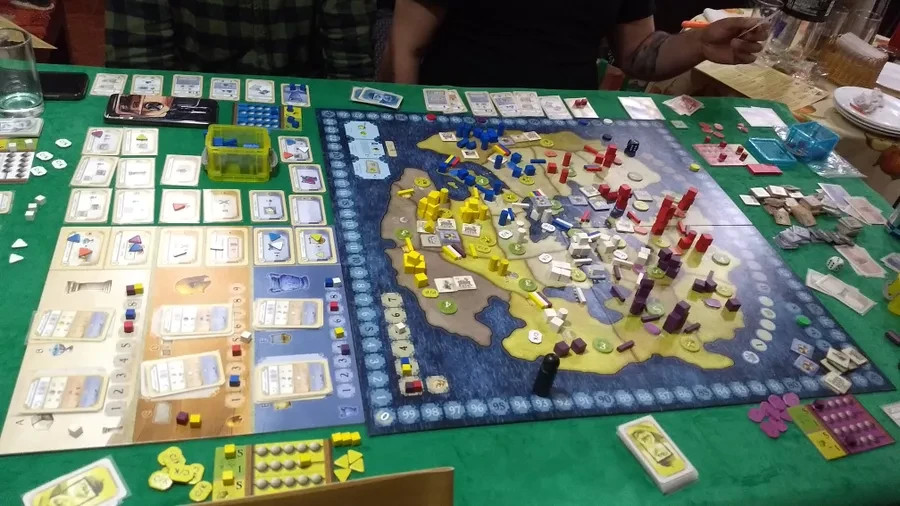 Spielworxx The Sands of Time Board Game Strategy Civilization Eurogame NEW