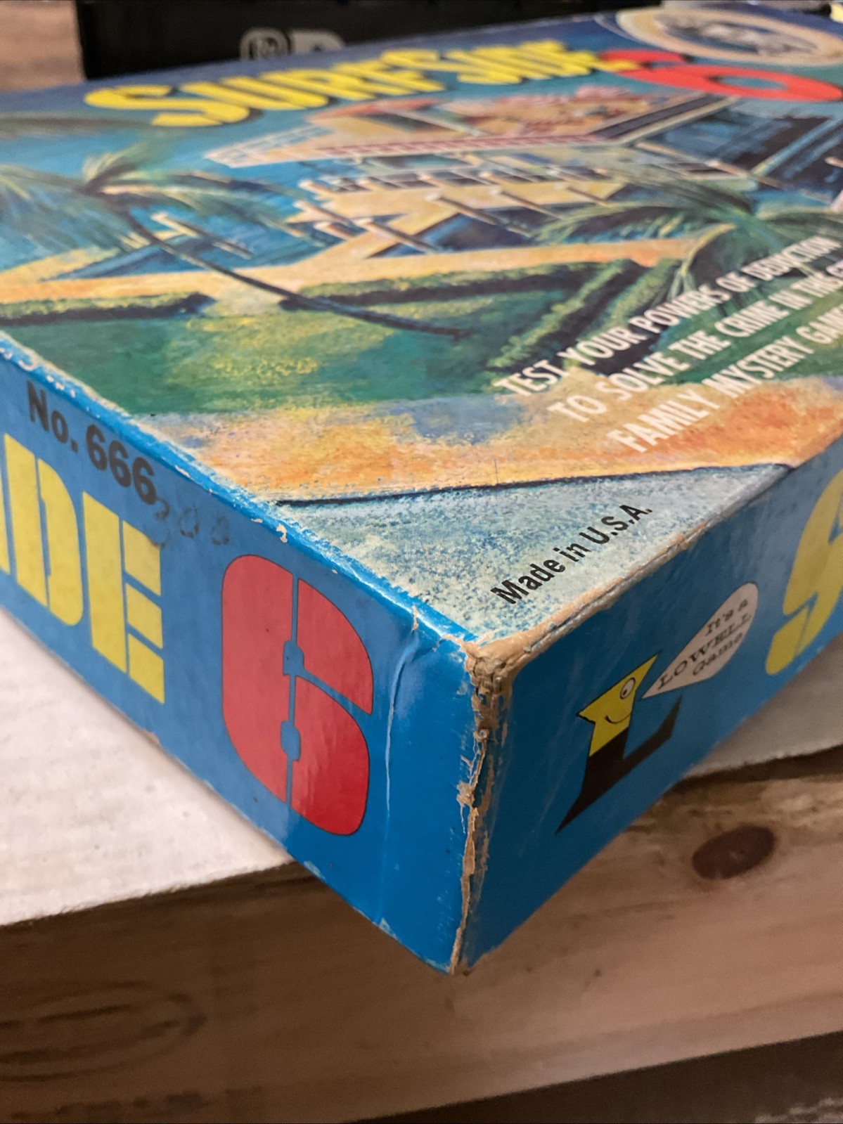 Surfside 6 Board Game, Vintage 1960s, Lowell Toy Corp VERY RARE from ABC TV Show