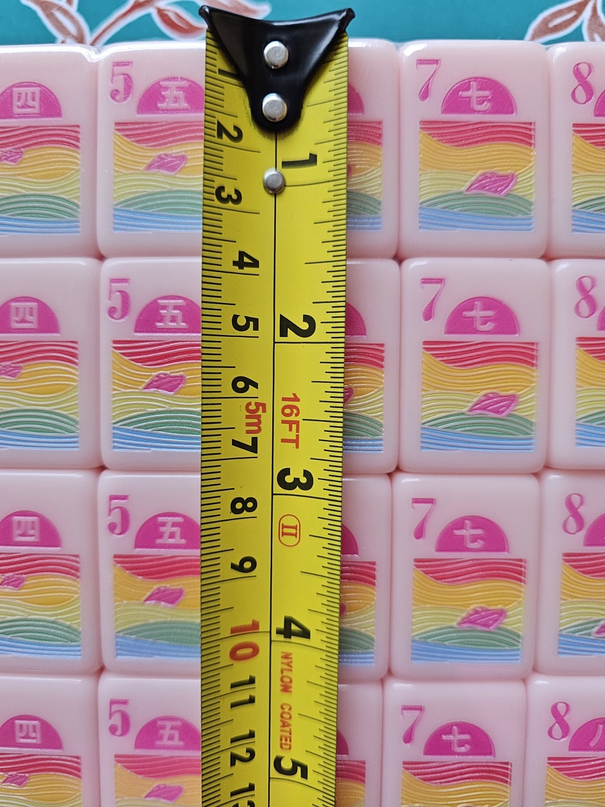New Florida America Pink Mahjong Tile Set 160 Mah Jong Tiles