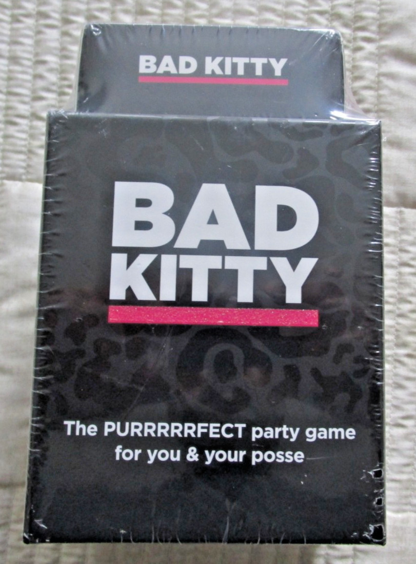 BAD KITTY Party Game + After Dark Expansion Set – Ultimate Meme Game w/cats NEW.