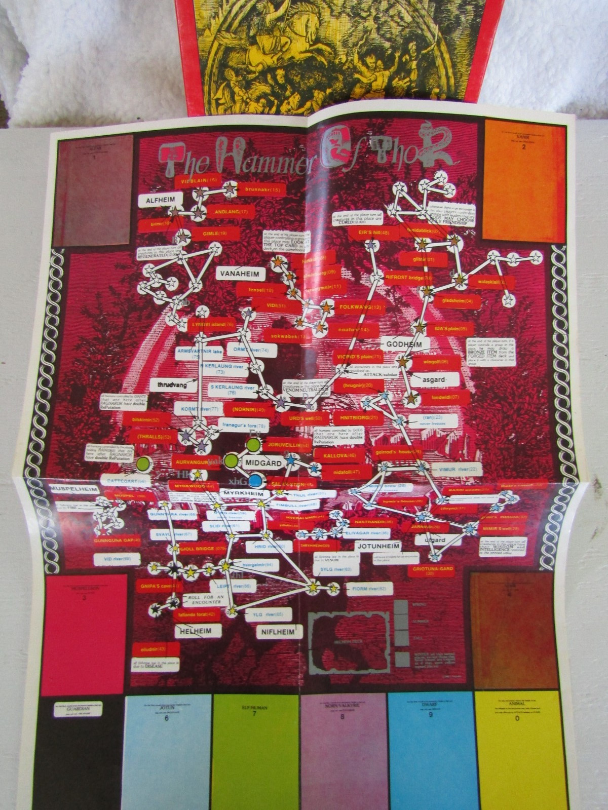Vintage 1980 Gameshop The Hammer of Thor- The game of Norse Mythology