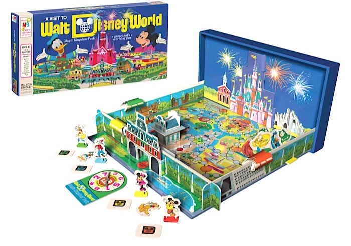 Disney Parks Board Game A Visit To Walt Disney World Magic Kingdom Park 2021