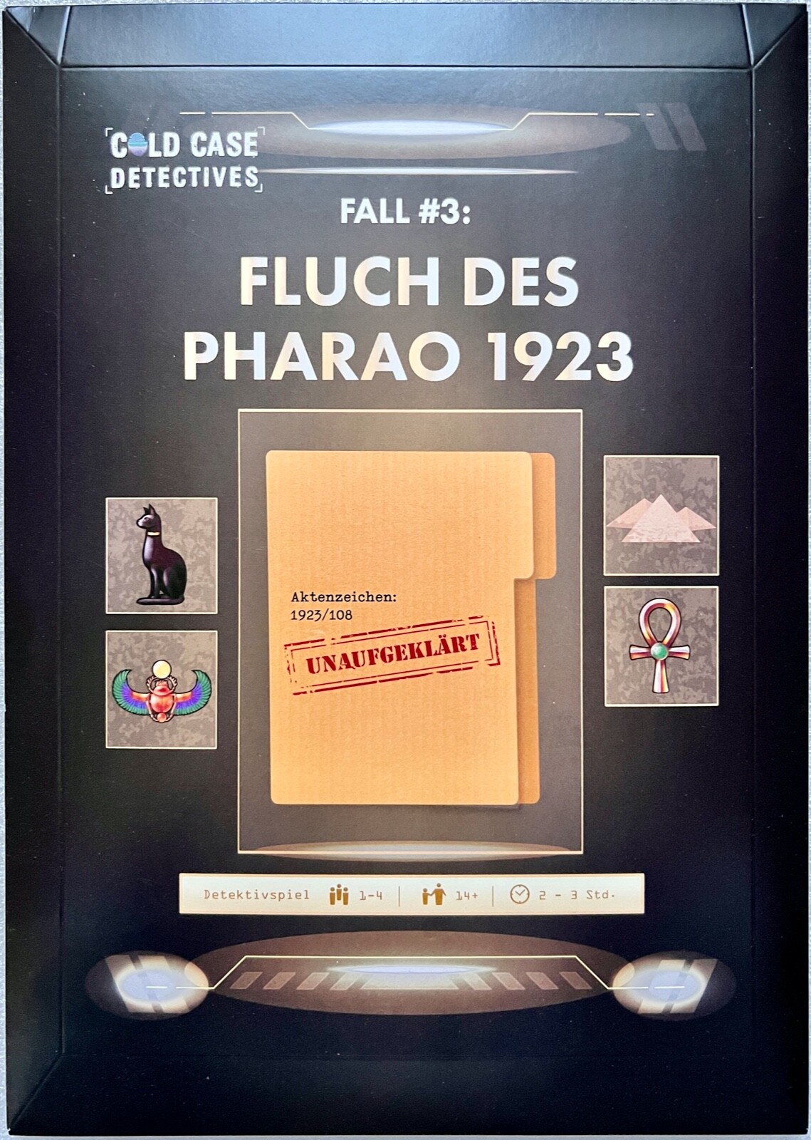 Curse of the Pharaoh 1923 Mandino X-Scape Cold Case Detectives Fall 3 Escape Room