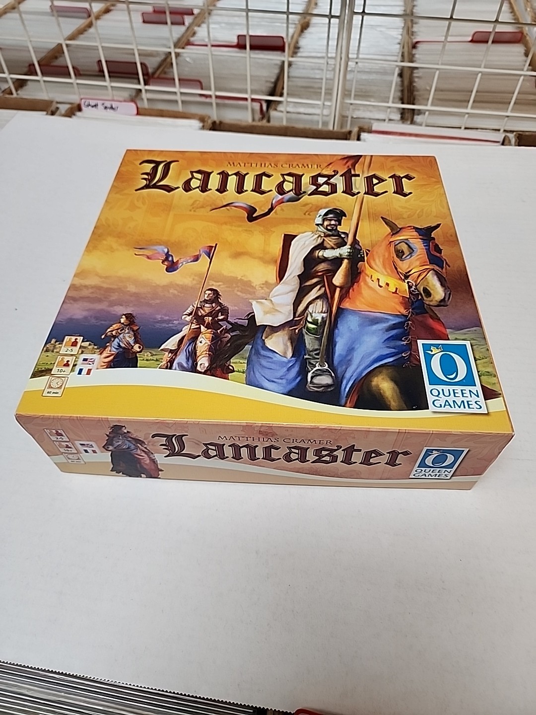 Queen Games Lancaster Board Game Complete Used