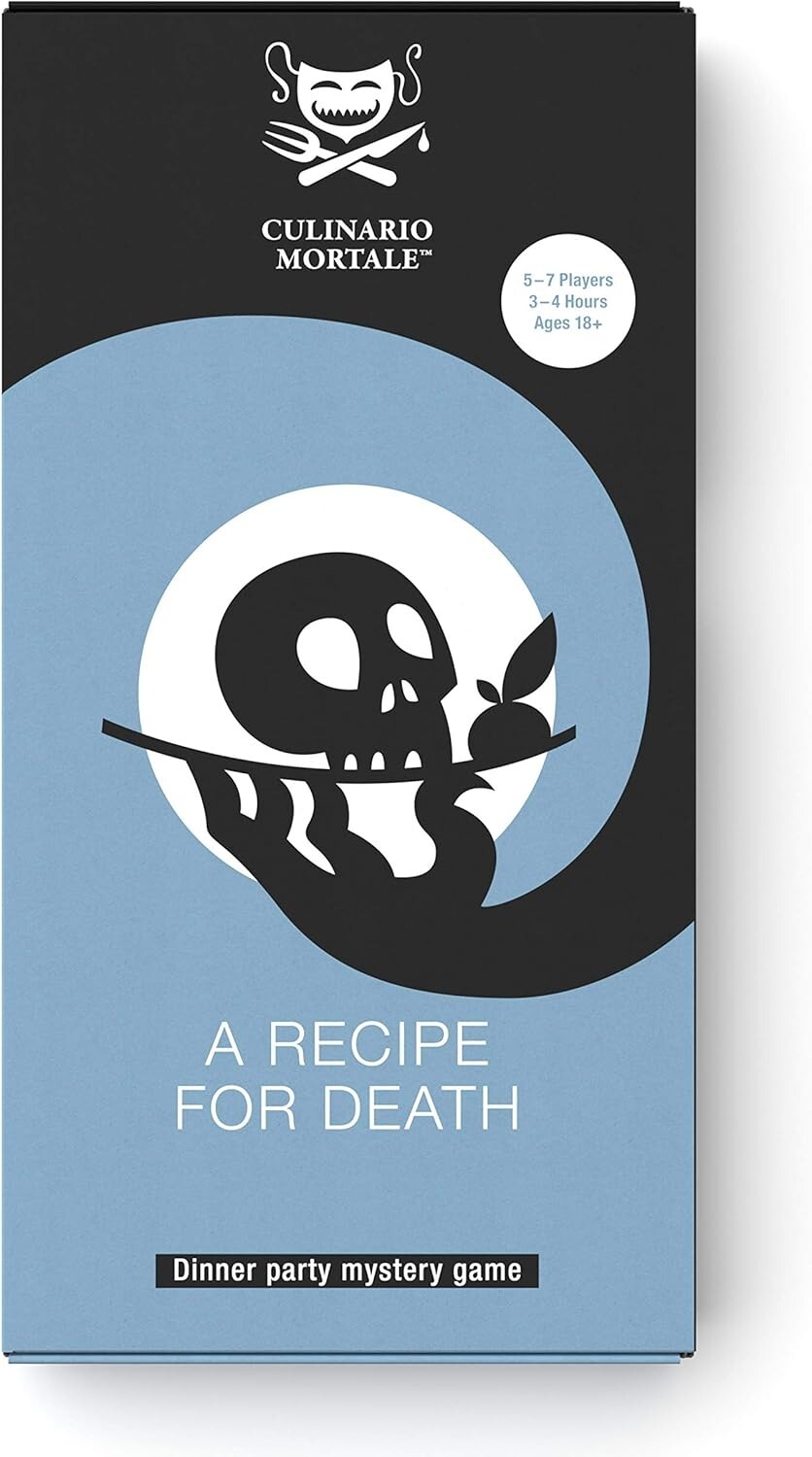 Murder Mystery ‘A Recipe for Death’ 5-7 Players Dinner Party Game Who Done It