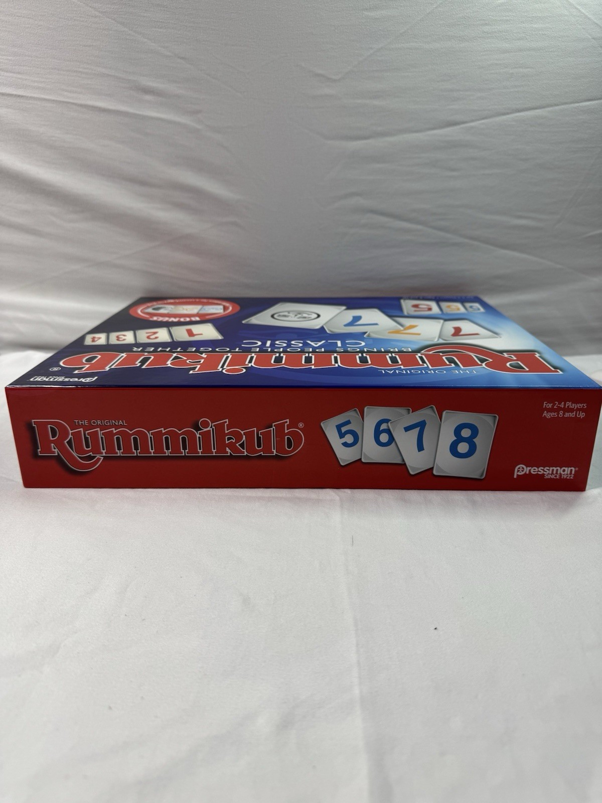 Rummikub Bonus Edition Game Includes 3 New Joker Tiles 2-4 Players Ages 8+