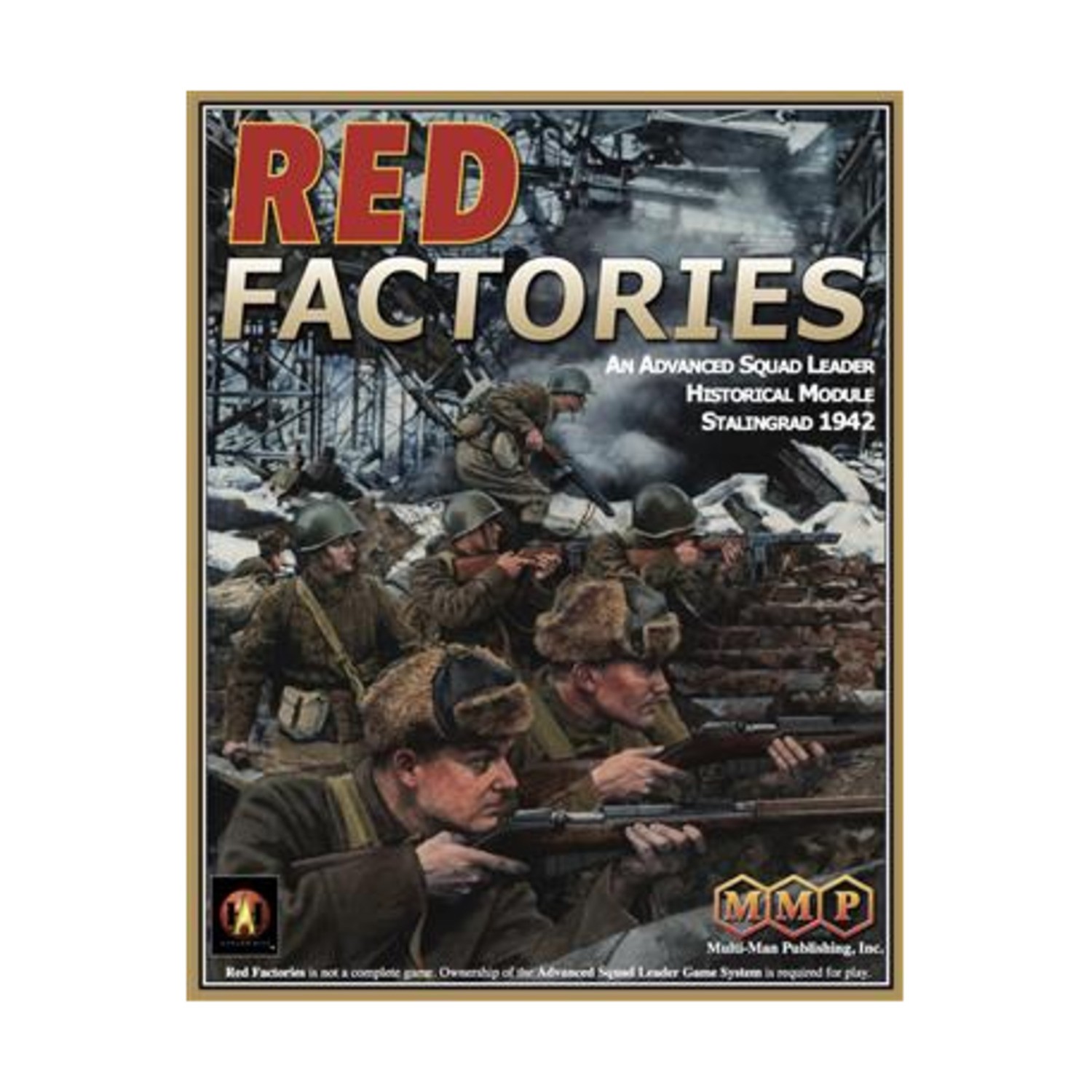 Multiman ASL Red Factories Box VG+/NM