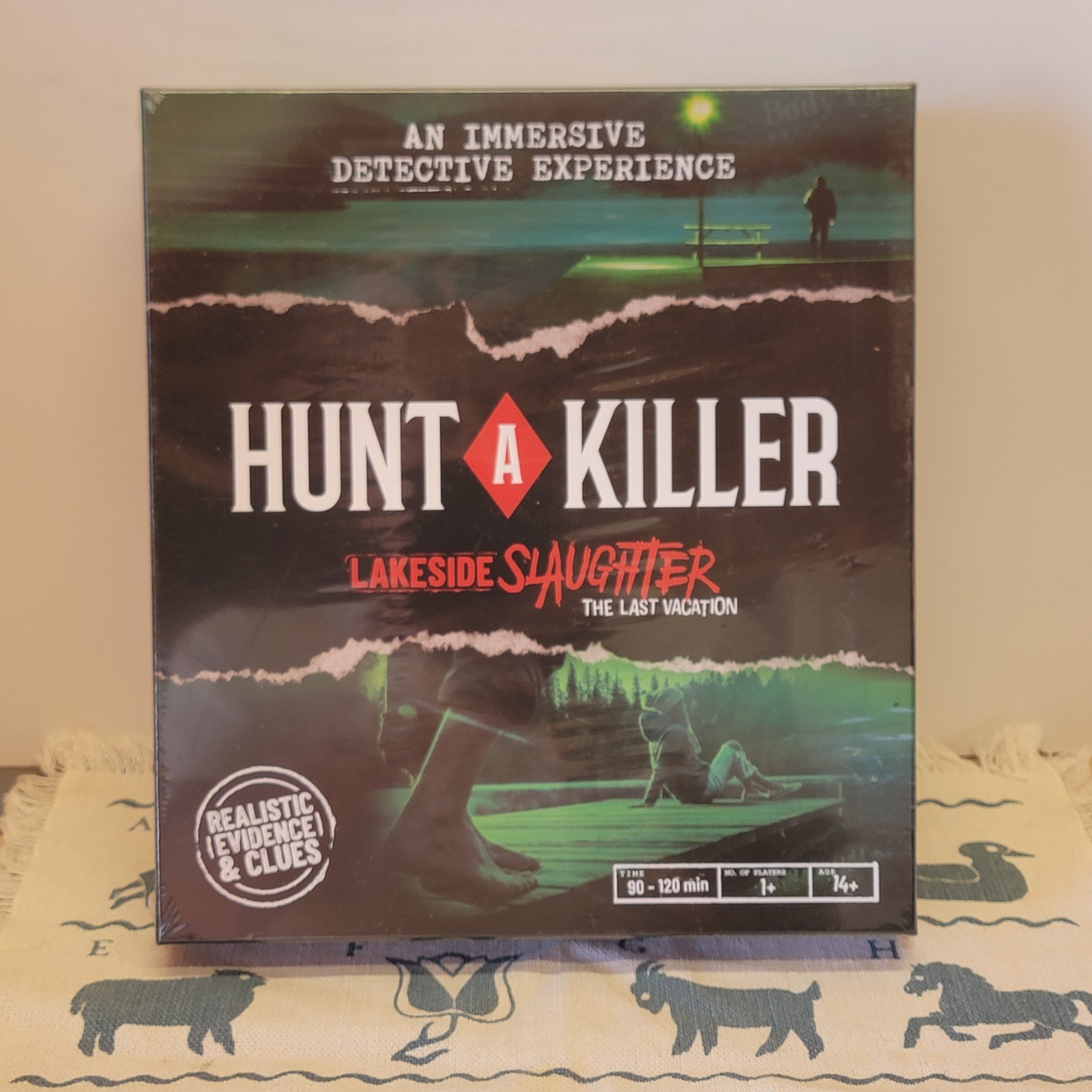 ​Hunt A Killer Lakeside Slaughter The Last Vacation Mystery Board Game New…