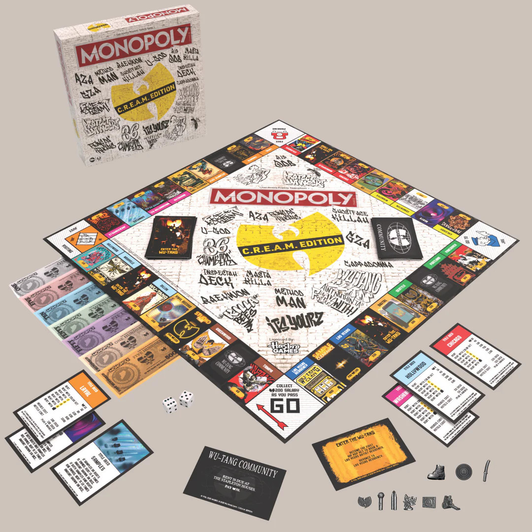 Wu-Tang: Official MONOPOLY® Board Game 🖤🐝🖤