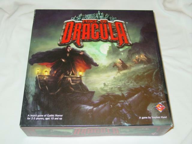 Fantasy Flight – FURY of DRACULA – A Board Game of Gothic Horror (SEALED PARTS)