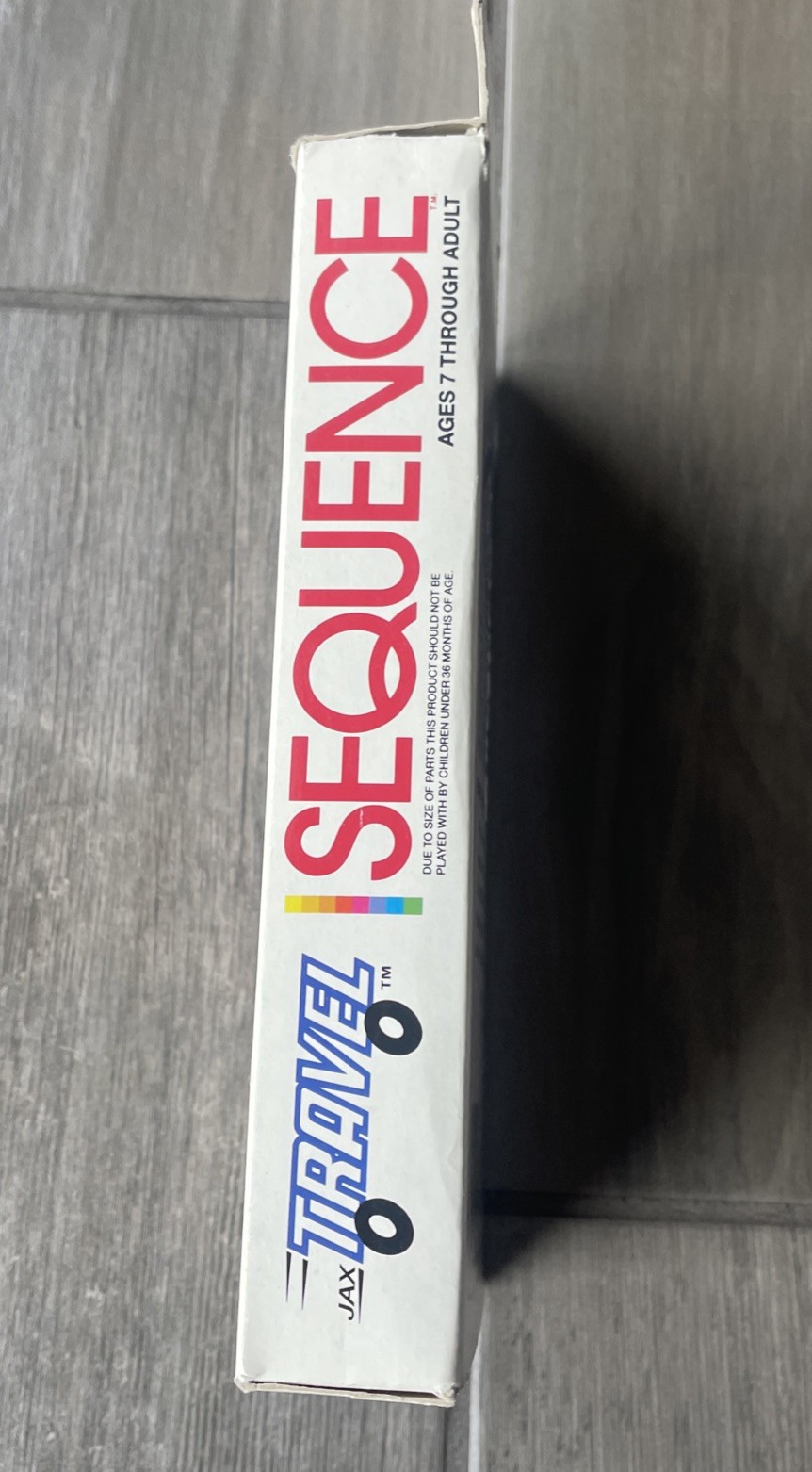 Sequence TRAVEL Board Game A Game of Strategy JAX Ltd 1994 VERY GOOD CLEAN COND