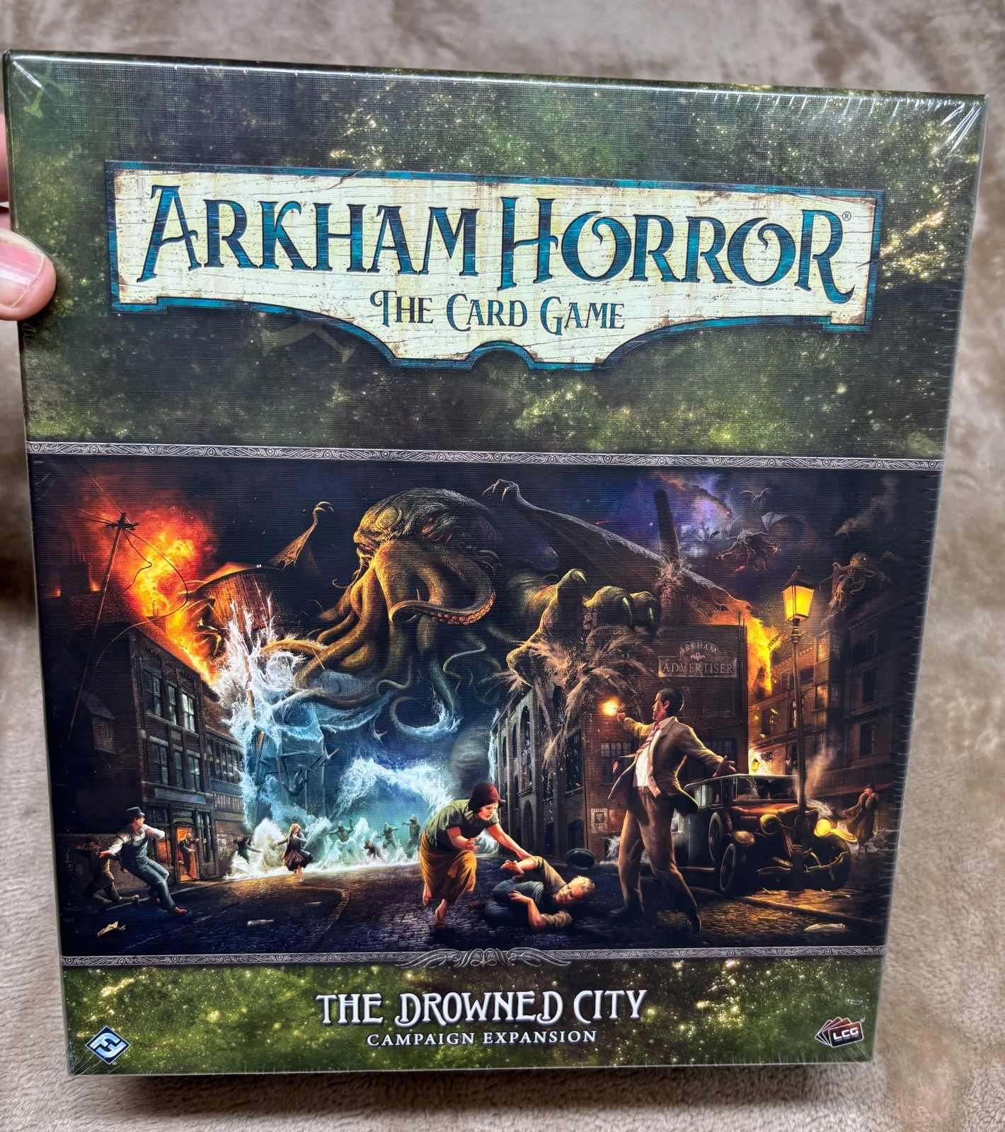 Arkham Horror LCG The Drowned City Campaign Expansion – New Sealed OOP