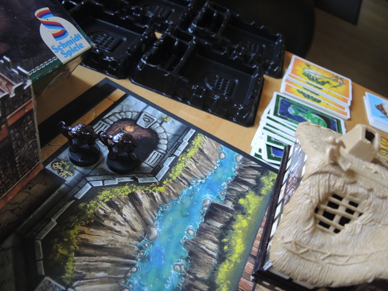 The Black Eye – Village of Horror – Schmidtspiele 100% complete 1992 Unpainted