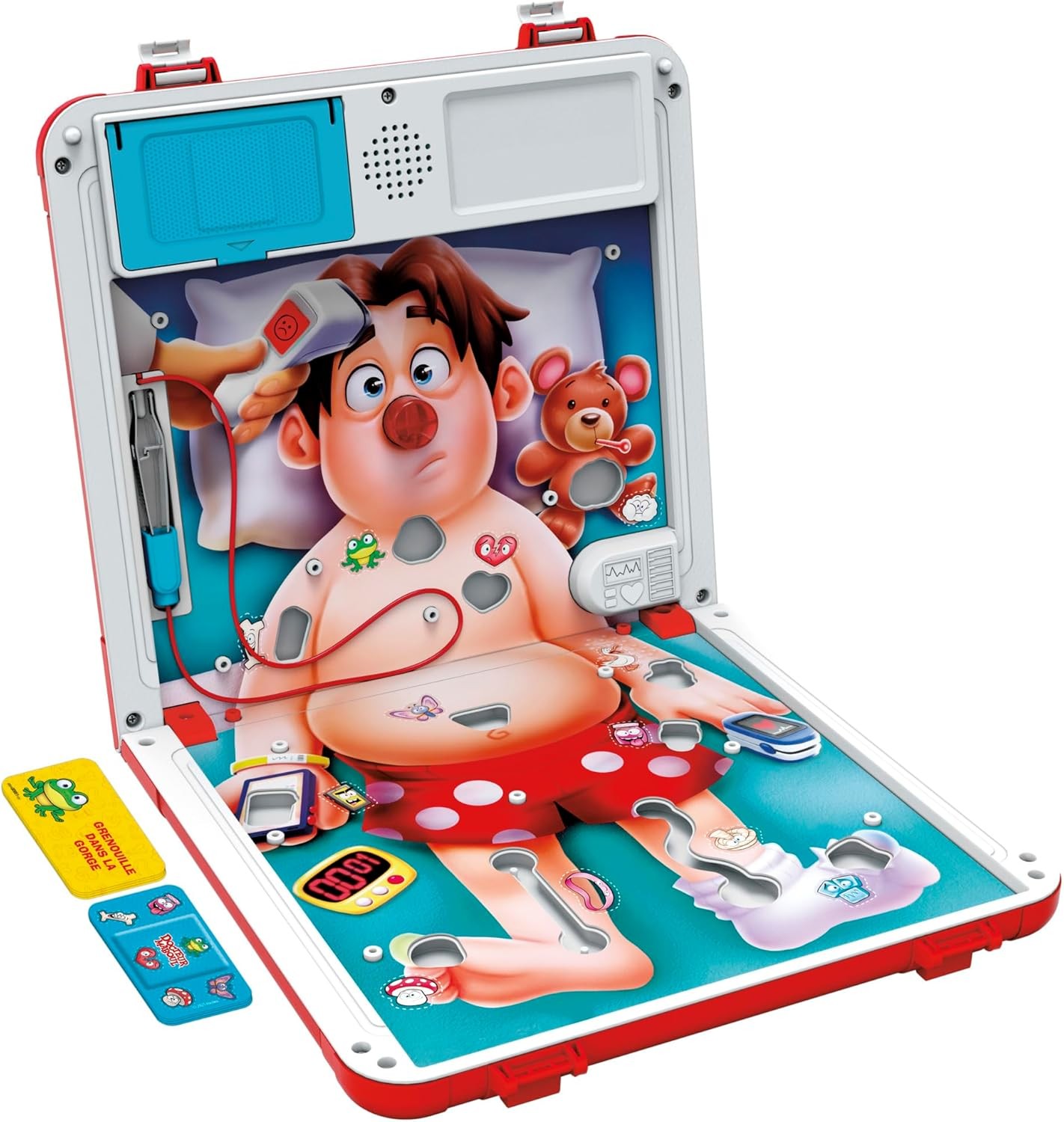 Dr. Maboul, Elektronisches Brettspiel mit All-in-One-Tragetasche, 2 Spielmöglich