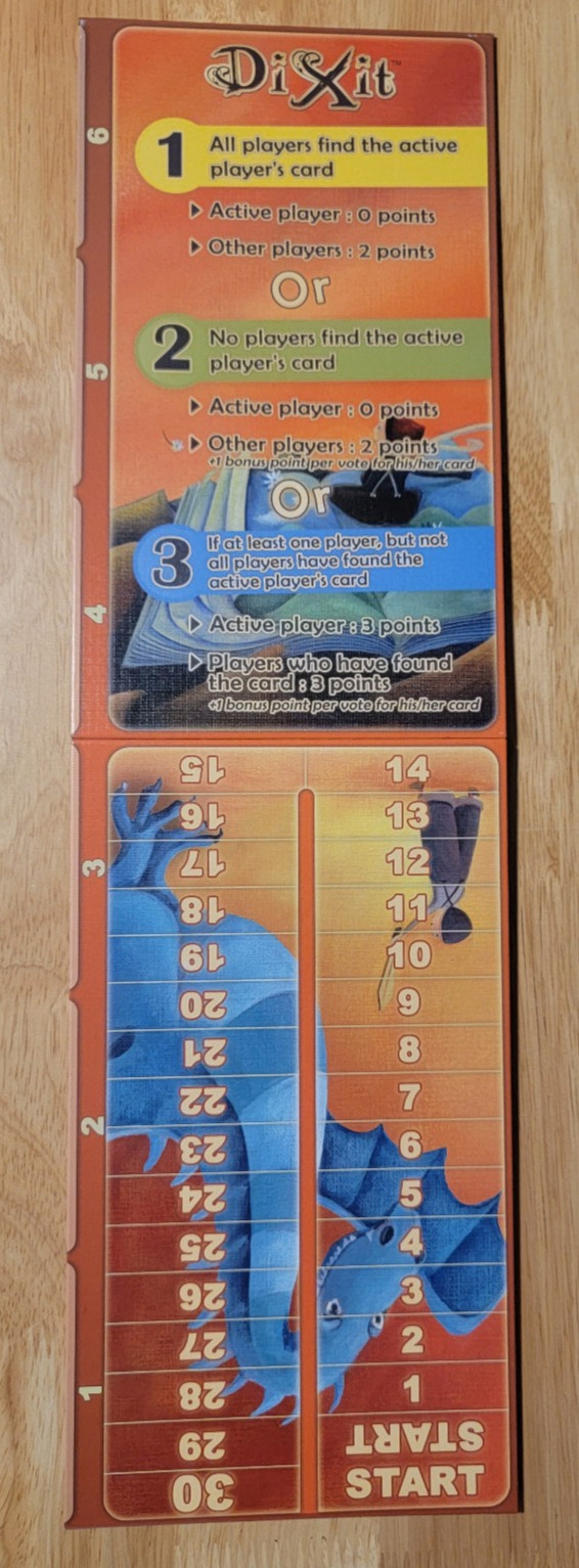Dixit – A Picture Is Worth A Thousand Words! Family Board Game Complete
