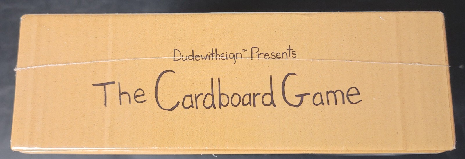 The Cardboard Game by What Do You Meme? BRAND NEW Dude With Sign’s Multiple