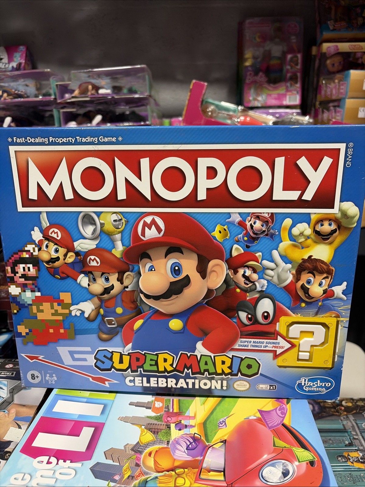 Super Mario Monopoly: Celebrate Fun with Kids, 8+ Board Game Adventure