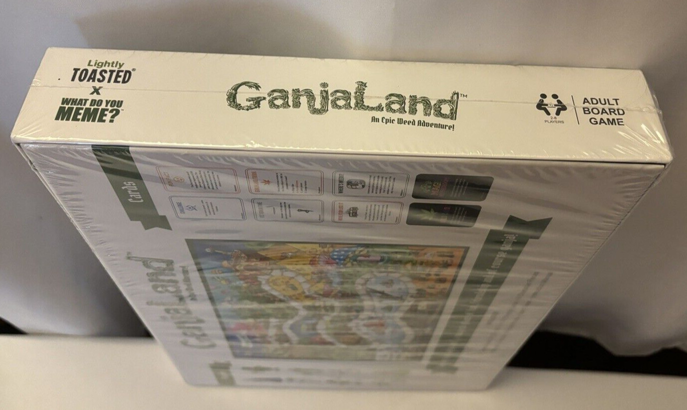 Ganjaland Novelty Adult “An Epic Adventure to a Magical Place Board Game”