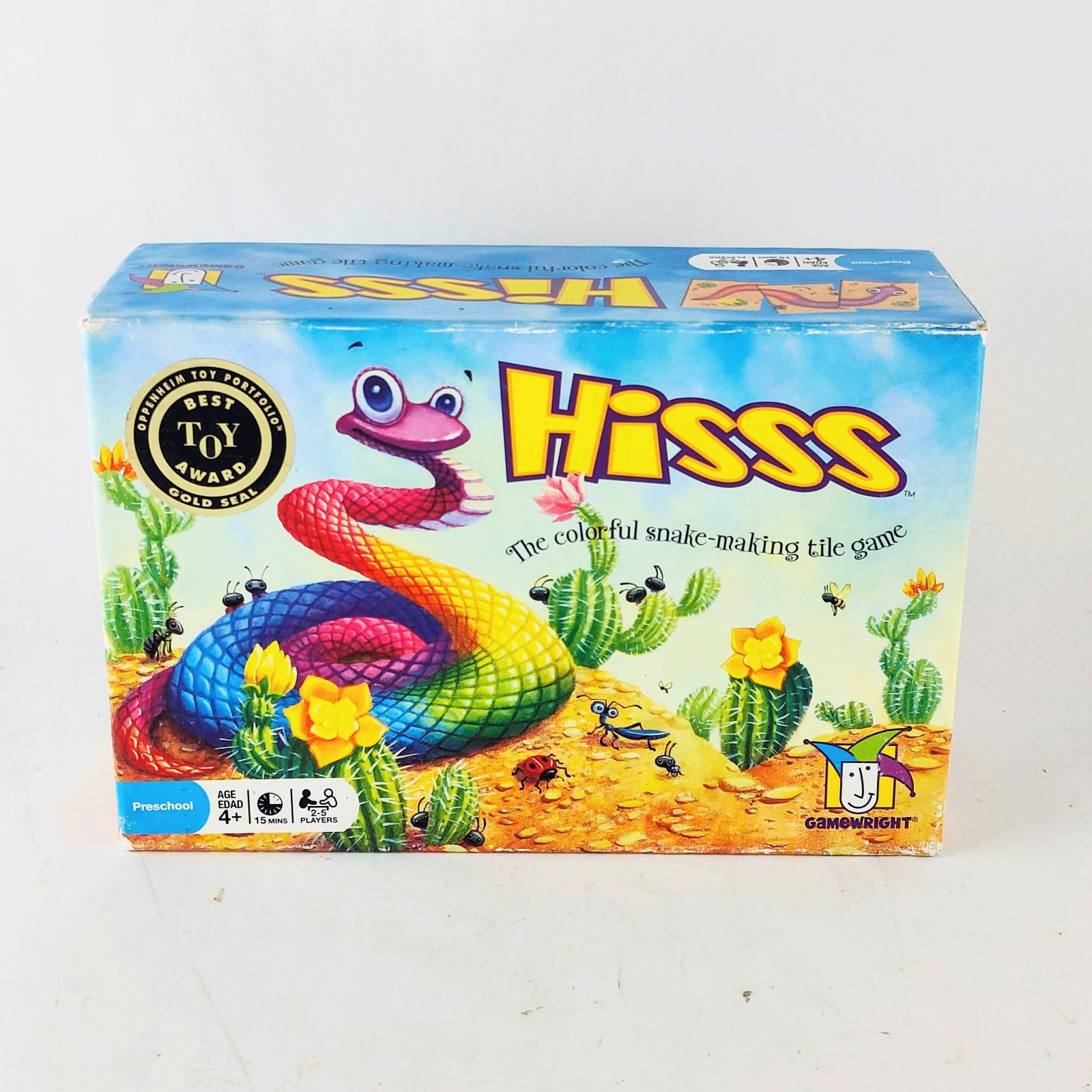 Hisss The Colorful Snake Matching Tile Game Gamewright Hiss Missing Instructions