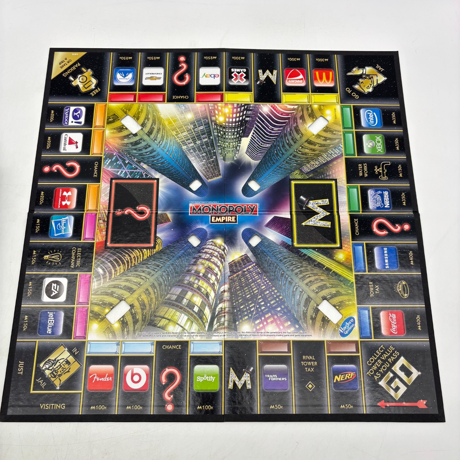 Monopoly Empire COMPLETE Hasbro Gaming 2013 Beats Xbox Coca Cola McDonalds