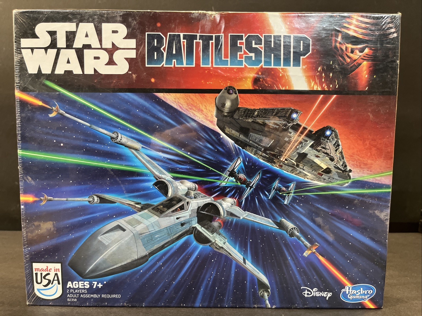 Star Wars Disney Battleship Board Game 2014 BRAND NEW AND SEALED!
