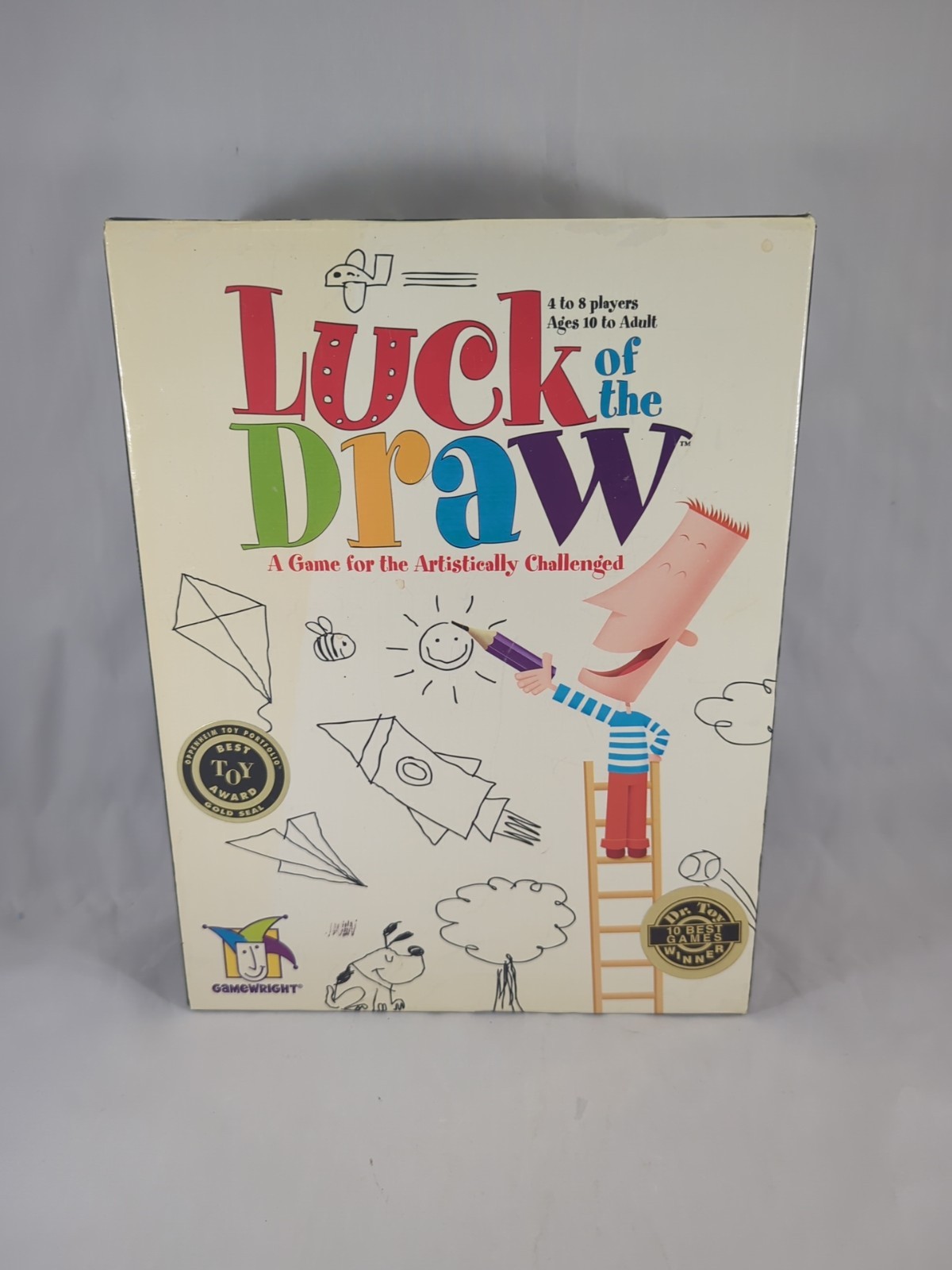 Luck Of The Draw Drawing Card Game for Artistically Challenged 2005 Complete