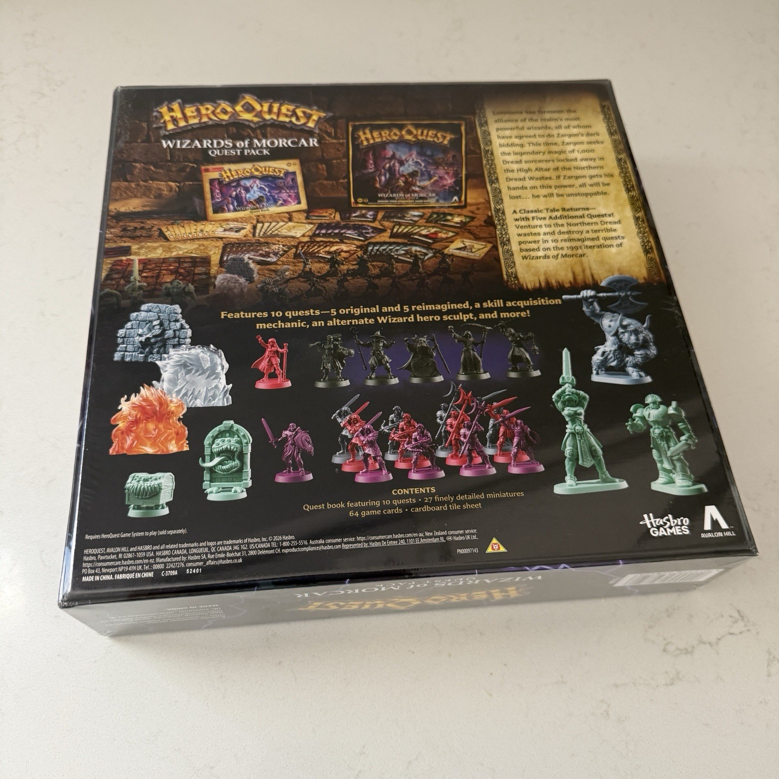 NEW HeroQuest Wizards Of Morcar – US Seller, Ready To Ship, Sealed