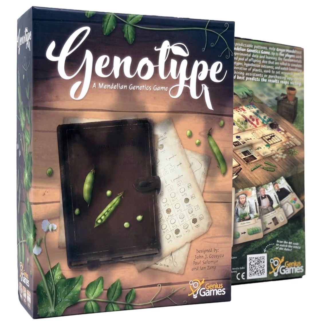 Genotype: Mensa Award Winning Genetics Board Game about Mendel’s Pea Plants