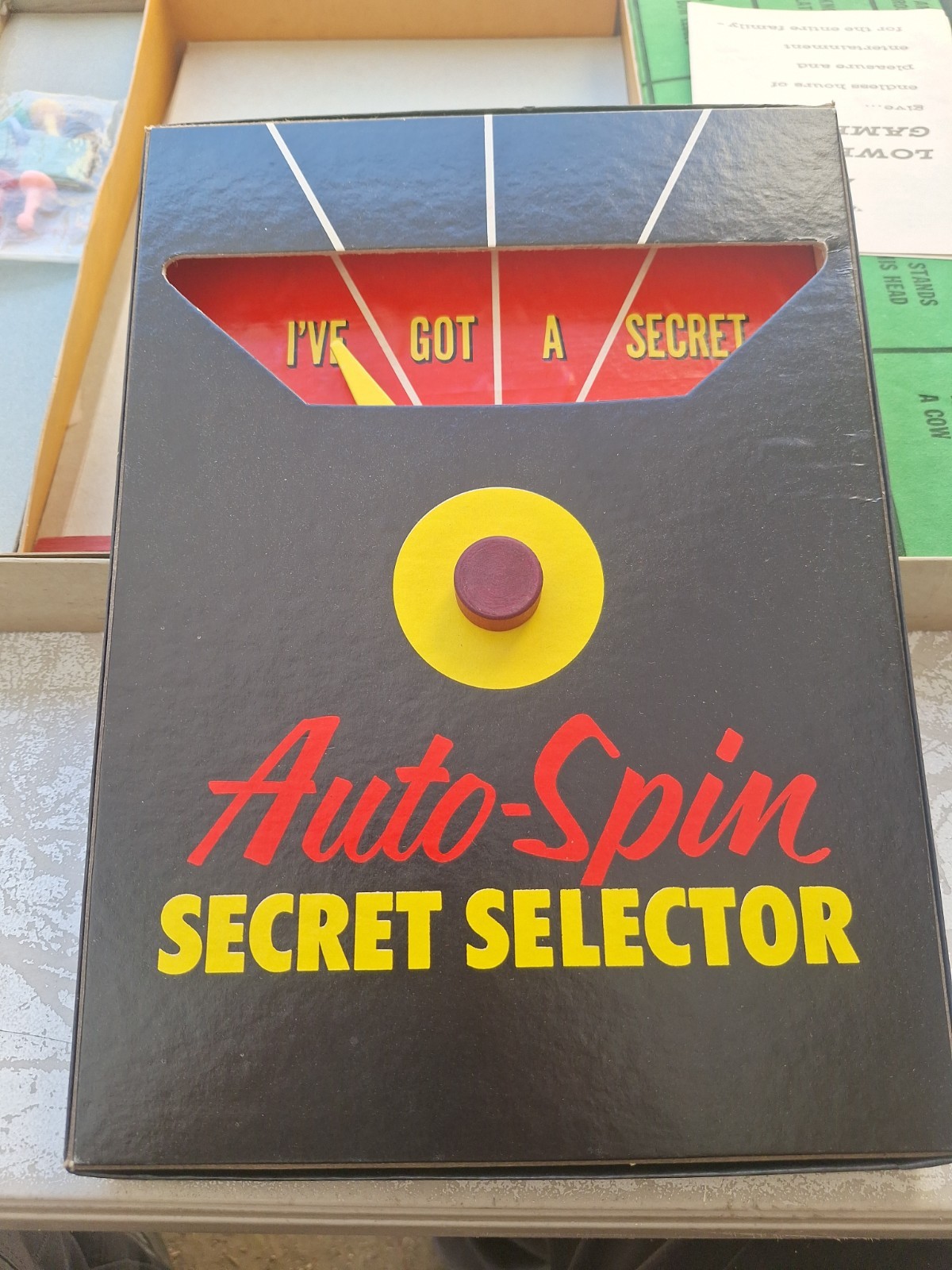 Vintage Lowell Boardgame “I’ve Got A Secret” Box Fair Condition FREE SHIPPING!