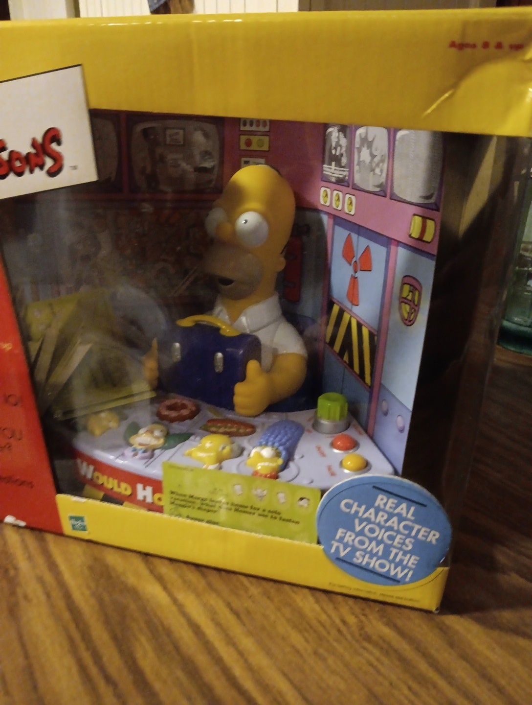 Tiger Hasbro The Simpsons What would Homer Do Trivia Electronic Game Fast Shippi