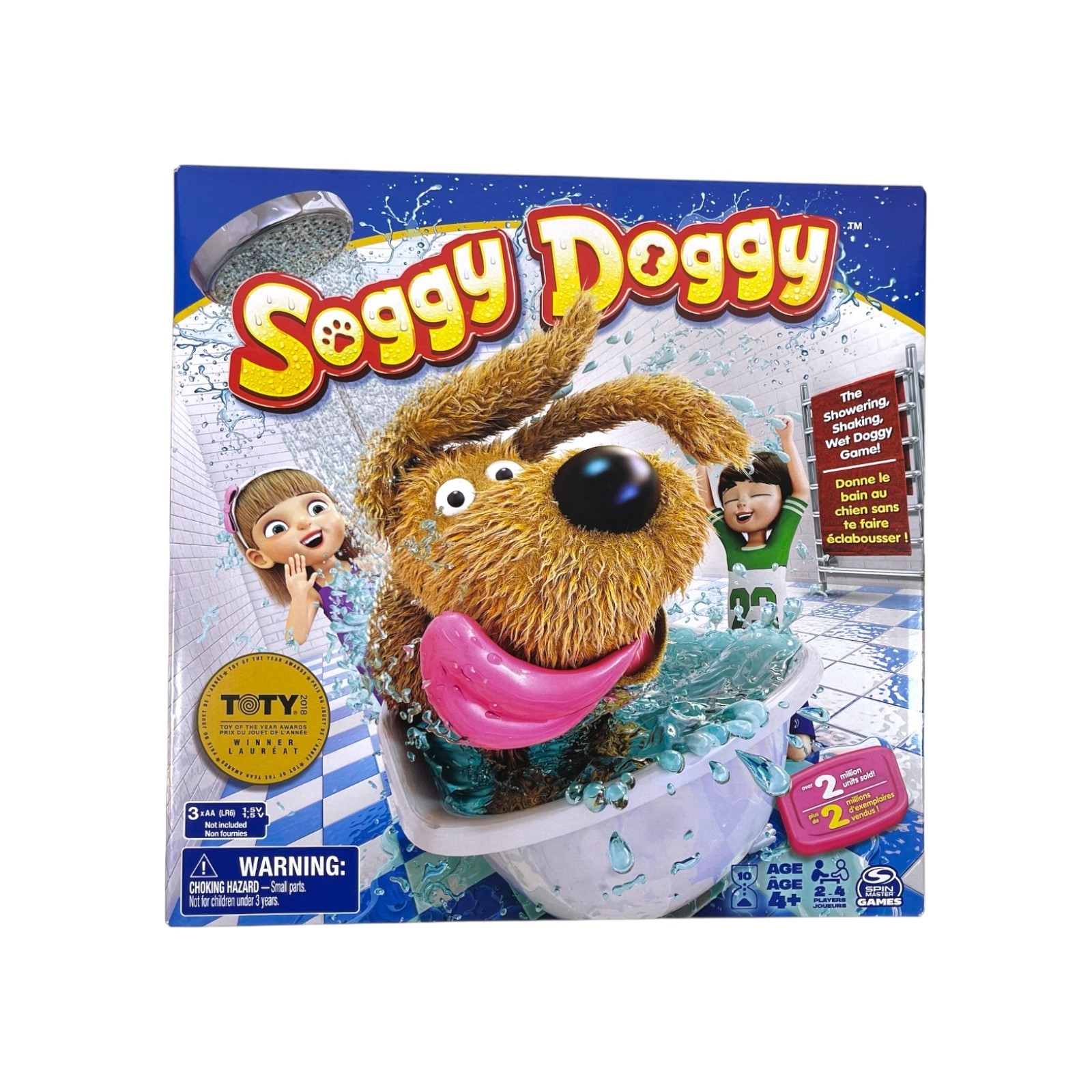 Spin Master Games, Soggy Doggy, The Silly Award-Winning Kids Game Board Game