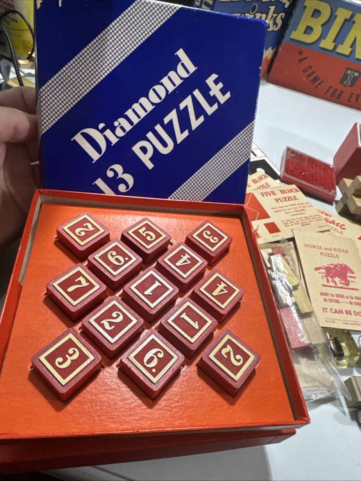 Vintage Pre-1950s Gags Pranks Puzzles Games Lot Of 45 Pieces