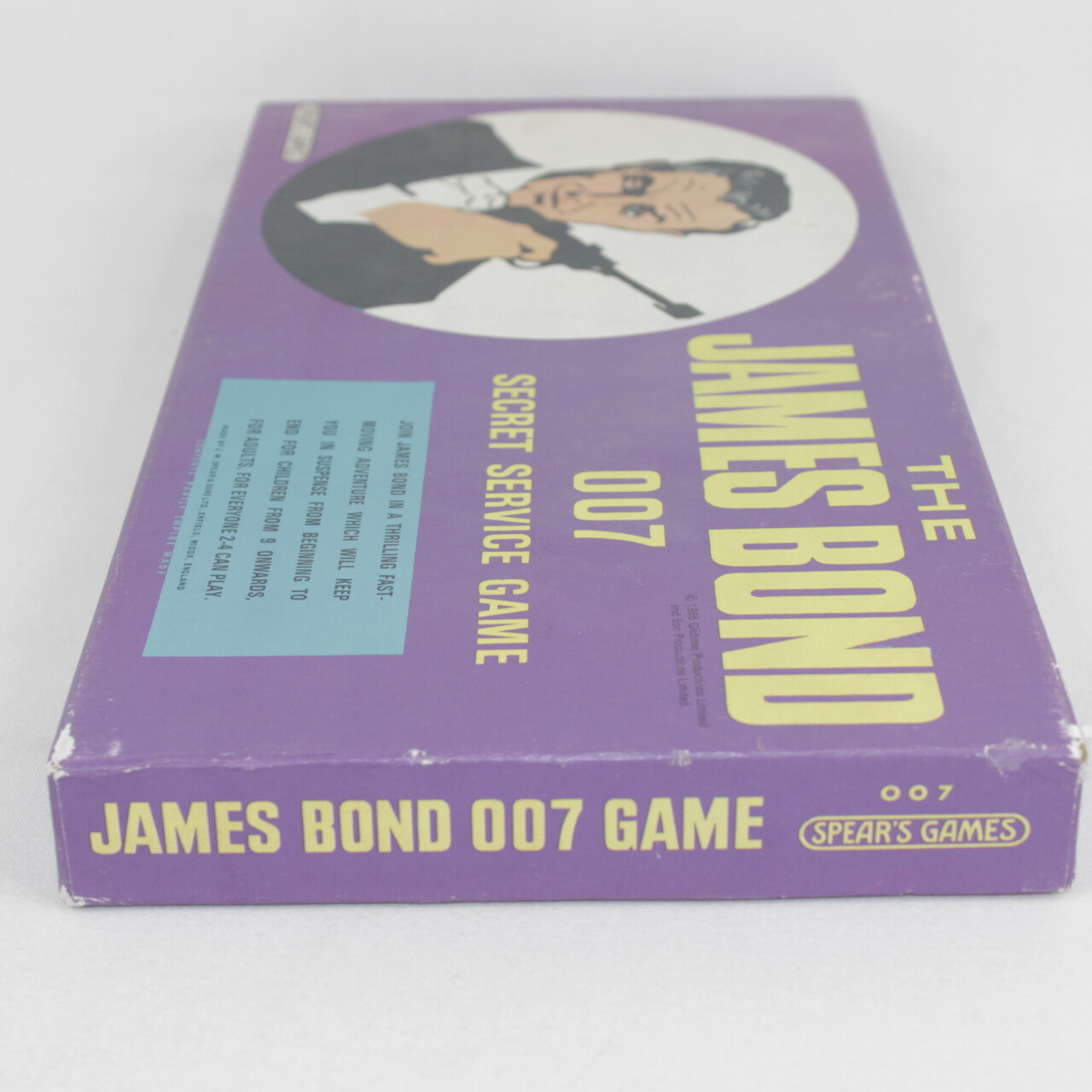 James Bond 007 Secret Service Board Game 1965 Spear’s Games in Original Box