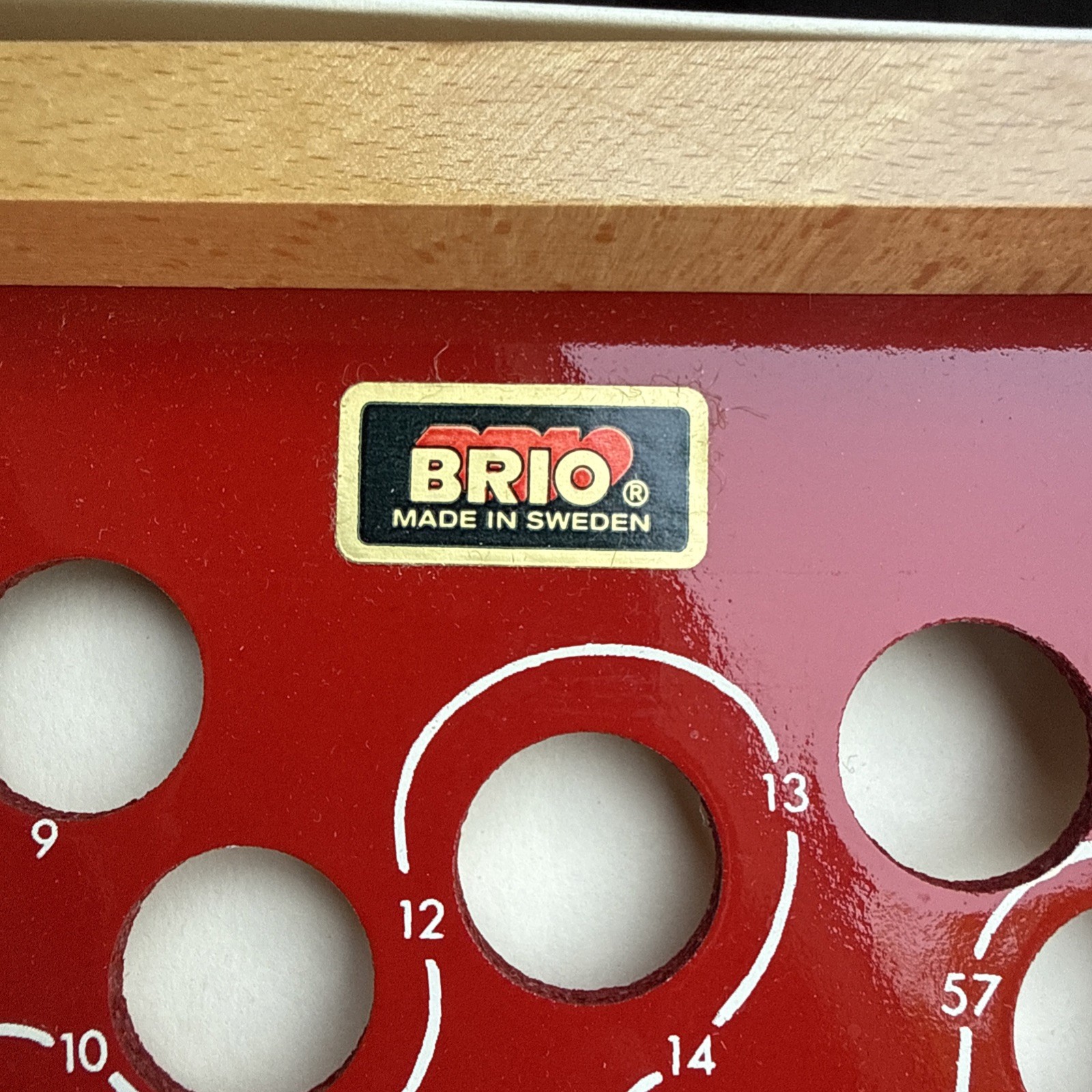 RARE Vintage 1971 Brio Of Sweden Fork-Labyrinth Board Game Gaffel-Labyrint