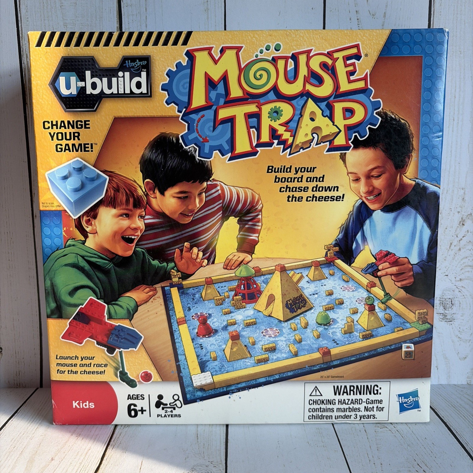 NEW Sealed Hasbro U-Build Mousetrap Mouse Trap Board Game Fun Kids 2-4 Player