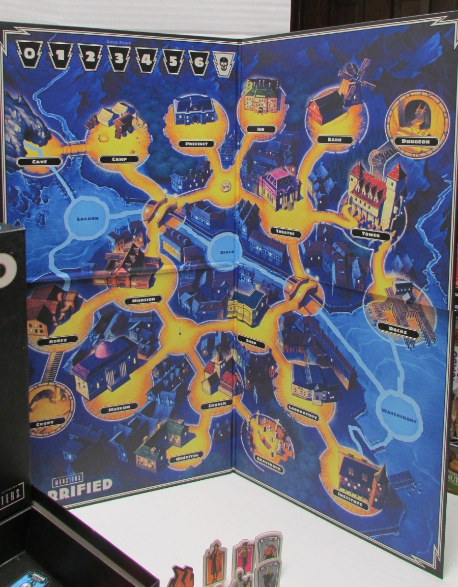 Ravensburger Horrified Universal Monsters Strategy Board Game – Complete