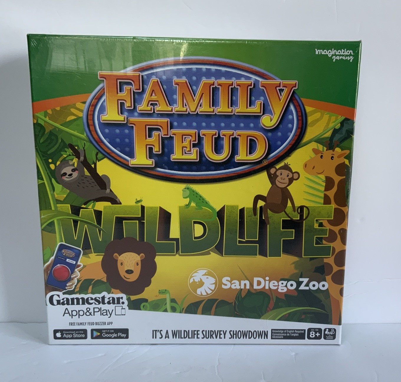 Imagination Gaming Family Games Family Feud (Wildlife San Diego Zoo -Ed)